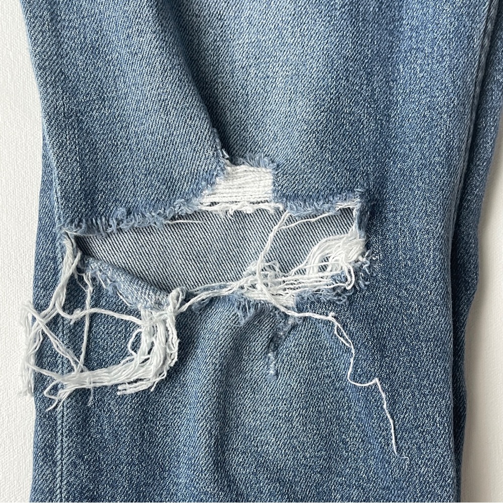 RE/DONE Comfort Stretch High Rise Ripped Jeans - Picture 3 of 6